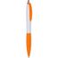 Kugelschreiber JUMP (orange, weiß) (Art.-Nr. CA574717)