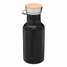 Aluminium Trinkflasche ECO TRANSIT (Schwarz) (Art.-Nr. CA592975)