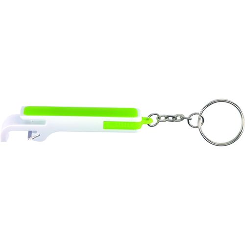 Schlüsselanhänger DOUBLE OPEN (Art.-Nr. CA602587) - Schlüsselanhänger DOUBLE OPEN: mit aus...
