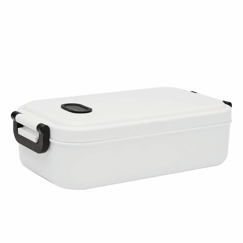 Lunchbox LUNCH TIME (Art.-Nr. CA604808) - Lunchbox LUNCH TIME: Halteklammern zum...