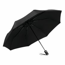 Vollautomatischer Windproof-Taschenschirm ORIANA (Schwarz) (Art.-Nr. CA621814)