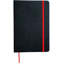 Notizbuch LECTOR im DIN-A5-Format (rot, schwarz) (Art.-Nr. CA628312)