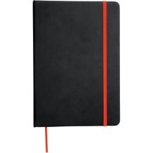 Notizbuch LECTOR im DIN-A5-Format (rot, schwarz) (Art.-Nr. CA628312)