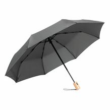 Vollautomatischer Windproof-Taschenschirm CALYPSO (Grau) (Art.-Nr. CA668211)