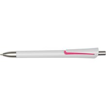 Kugelschreiber OREGON (pink, weiß) (Art.-Nr. CA671559)