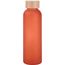 Glas-Flasche TAKE FROSTY (orange) (Art.-Nr. CA672565)