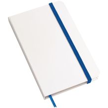 Notizbuch AUTHOR im DIN-A6-Format (blau, weiß) (Art.-Nr. CA678882)