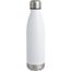 Vakuum-Trinkflasche GOLDEN TASTE doppelwandig (weiß) (Art.-Nr. CA700206)