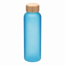 Glas-Flasche TAKE FROSTY (blau) (Art.-Nr. CA718849)