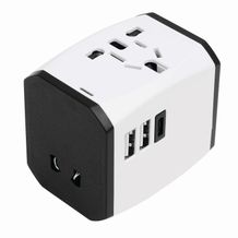 Reiseadapter TRAVEL POWER (weiß) (Art.-Nr. CA745280)