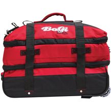 Trolley-Reisetasche BoGi S (rot, schwarz) (Art.-Nr. CA750719)