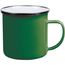 Emaille-Trinkbecher VINTAGE CUP (grün) (Art.-Nr. CA760188)