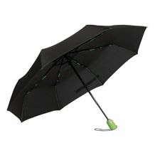 Vollautomatischer Windproof-Taschenschirm STREETLIFE (hellgrün, schwarz) (Art.-Nr. CA776859)