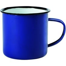 Emaille Becher RETRO CUP (blau, weiß) (Art.-Nr. CA782391)