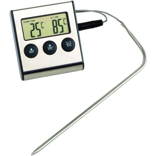 Kochthermometer GOURMET (Art.-Nr. CA793050) - Kochthermometer GOURMET: mit Edelstahlfr...