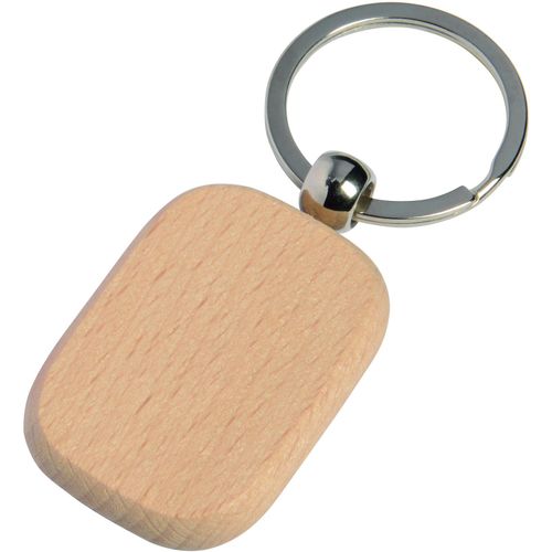 Schlüsselanhänger TIMBER (Art.-Nr. CA798838) - Schlüsselanhänger TIMBER , rechteckig:...