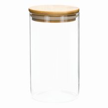 Glas-Vorratsdose ECO STORAGE M, Füllmenge ca. 700 ml (braun, transparent) (Art.-Nr. CA818153)