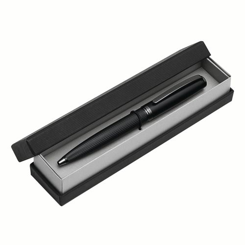 Metall-Kugelschreiber BLACK PEARL (Art.-Nr. CA849259) - Metall-Kugelschreiber BLACK PEARL: mit...