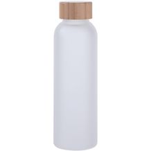 Glas-Flasche TAKE FROSTY (weiß) (Art.-Nr. CA852147)
