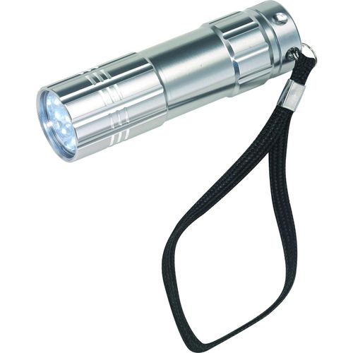LED-Taschenlampe POWERFUL (Art.-Nr. CA874961) - LED-Taschenlampe POWERFUL: 9 lichtstarke...