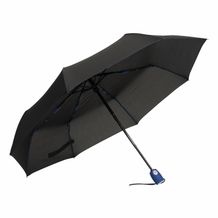 Vollautomatischer Windproof-Taschenschirm STREETLIFE (blau, schwarz) (Art.-Nr. CA949774)