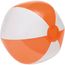 Strandball OCEAN (transparent orange, weiß) (Art.-Nr. CA952359)