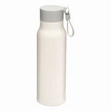 Glas-Trinkflasche ECO DRINK mit Ummantelung (beige) (Art.-Nr. CA954778)