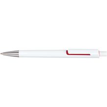 Kugelschreiber MIAMI (rot, weiß) (Art.-Nr. CA969848)