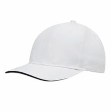 6-Panel-Sandwich-Cap LIBERTY (weiß) (Art.-Nr. CA972802)