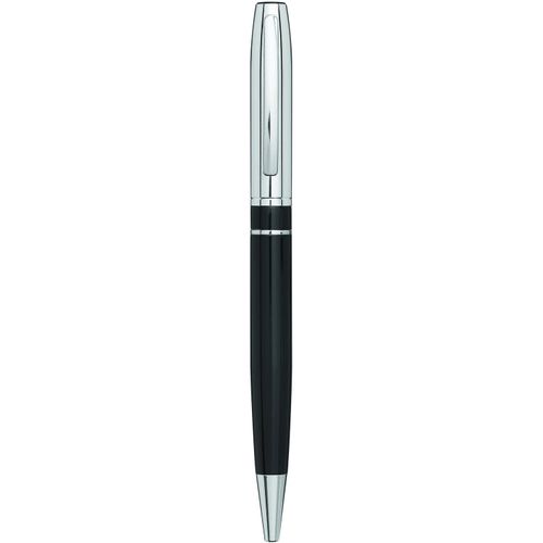 Metall-Kugelschreiber SILVER LINE (Art.-Nr. CA978767) - Metall-Kugelschreiber SILVER LINE: mit...