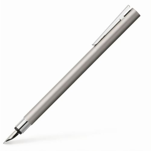 Neo Slim Metall matt Füllfederhalter (Art.-Nr. CA126272) - Schreibgeräte im besonders schlanke...