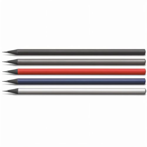 Design Bleistift (Art.-Nr. CA168737) - Bleistifte, rund, aus schwarz durchfaerb...