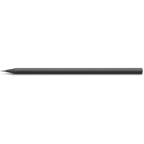 Design Bleistift (Art.-Nr. CA333806) - Bleistifte, rund, aus schwarz durchfaerb...