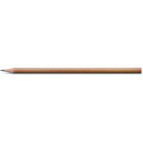 Bleistift Naturfarbig (Art.-Nr. CA821715) - Bleistift aus naturfarbenem Holz,...