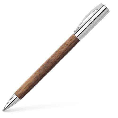 Ambition Kugelschreiber Nussbaum (Art.-Nr. CA937005) - Elegante Serie im zeitlosen Design....