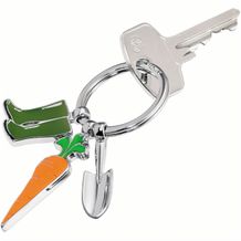 TROIKA Schlüsselanhänger GARDEN LOVE (grün / orange) (Art.-Nr. CA045049)
