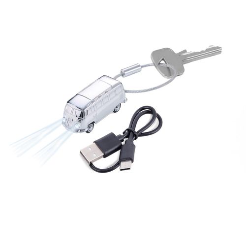 TROIKA Taschenlampe ECO LIGHT BULLI T1 (Art.-Nr. CA209432) - Taschenlampe als Schlüsselanhänger ...