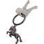 TROIKA Schlüsselanhänger WILD HORSE (gunmetal) (Art.-Nr. CA493431)