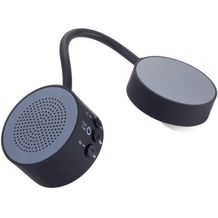 TROIKA Mini-Lautsprecher/Freisprecheinrichtung ECO SPEAKER (grau / schwarz) (Art.-Nr. CA552383)