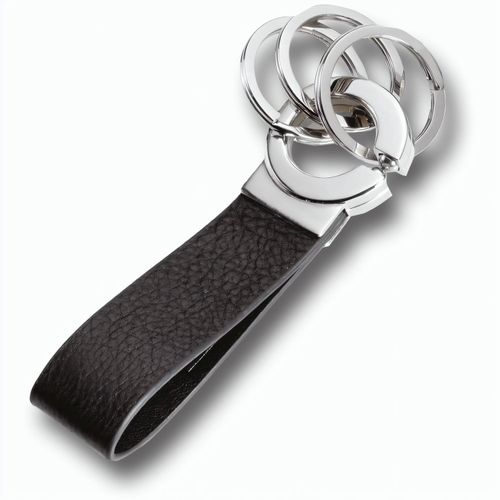 Schlüsselanhänger KEY-CLICK (Art.-Nr. CA576616) - Schlüsselanhänger mit praktischem "Kli...