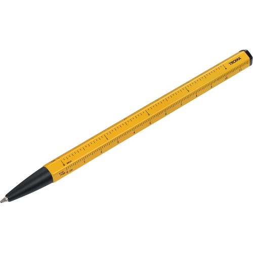 Multitasking-Kugelschreiber CONSTRUCTION BASIC (Art.-Nr. CA592360) - Multitasking-Kugelschreiber mit schwarze...