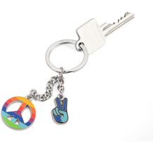 TROIKA Schlüsselanhänger SMALL PEACE (mehrfarbig) (Art.-Nr. CA723897)