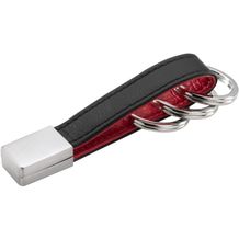 Schlüsselanhänger TWISTER RED PEPPER (rot, schwarz) (Art.-Nr. CA937698)