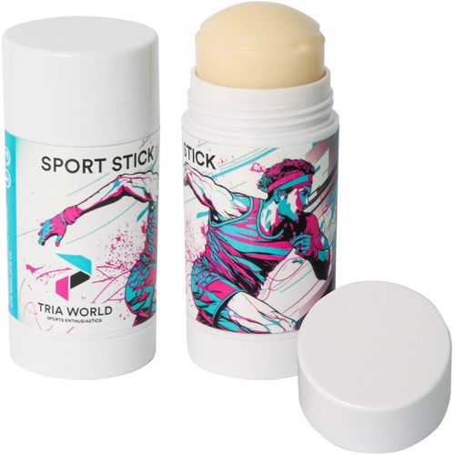 Sport Stick - Sportbalsam schützt vor wundgescheuerter Haut (Art.-Nr. CA146246) - 25 g veganer Balsam mit entzündungshemm...