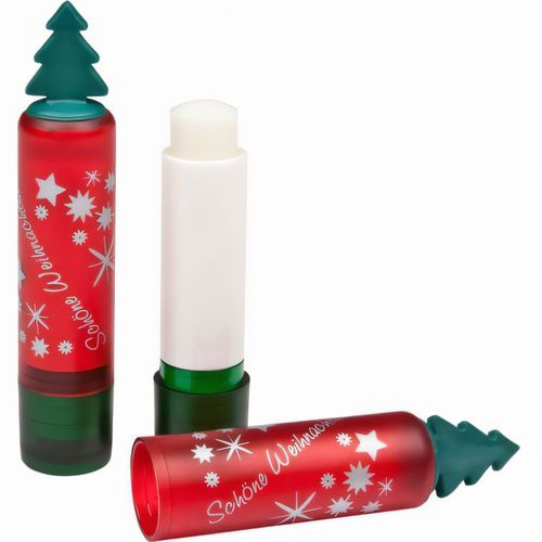 LipTree LSF 20 - Lippenpflegestift als Weihnachtsgruß (Art.-Nr. CA196535) - Lippenpflegestift 'Made in Germany' mit...