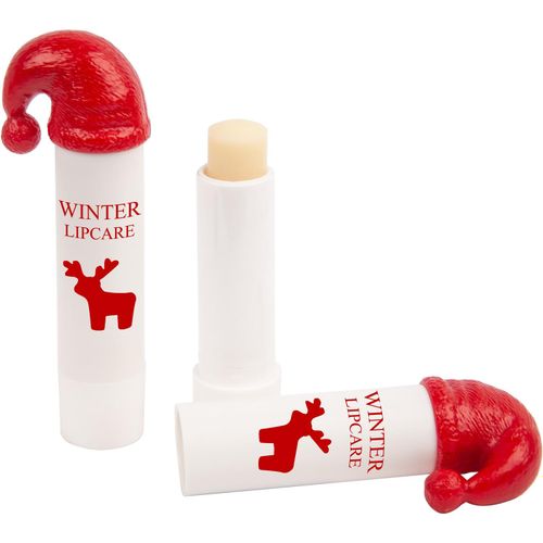 LipNic LSF 20 - Lippenpflegestift als Weihnachtsgruß (Art.-Nr. CA276539) - Lippenpflegestift 'Made in Germany' mit...