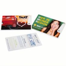 dentOcard® - Zahnseide für unterwegs inkl. 4c Digitaldruck (weiß) (Art.-Nr. CA533810)