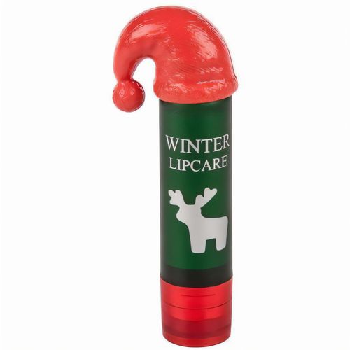 LipNic LSF 20 - Lippenpflegestift als Weihnachtsgruß (Art.-Nr. CA819145) - Lippenpflegestift 'Made in Germany' mit...