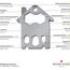 ROMINOX® Key Tool House (21 Funktionen) Danke (Art.-Nr. CA008497)