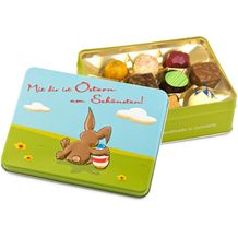 Geschenkartikel / Präsentartikel: Mit Dir ist Ostern am schönsten - Pralinen 125 g (Art.-Nr. CA008658)